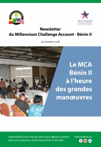 Newsletter du MCA-Bénin II, 4e trimestre 2018