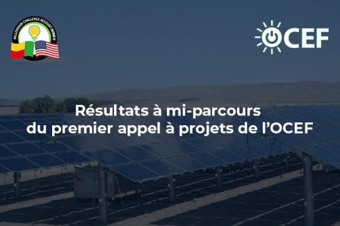 Résultats à mi-parcours du premier Appel à Propositions de Projets de la Facilité d’Energie Propre Hors-réseau (OCEF)
