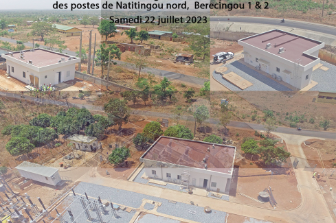 Cérémonies d’inaugurations  des postes de Natitingou nord,  Berecingou 1 & 2