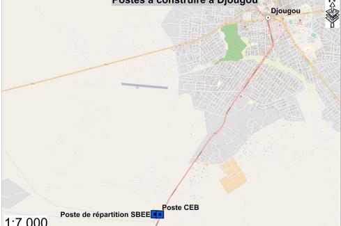 Postes à construire à Djougou