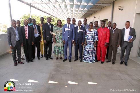 Visite de la délégation de l'UCF-Burkina à la Société Béninoise d'Energie Electrique