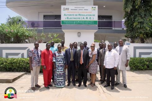 Visite de l'UCF-Burkina au siège de l'Autorité de Régulation de l'Electricité (ARE)
