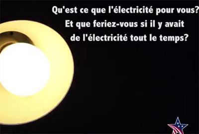 Pour vous, qu'est-ce que l'électricité : le micro-trottoir de MCA-Bénin II